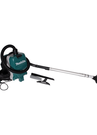 Aspirador de mochila a batería Makita DVC 261 FX15 36V (2x 18V) 2L sin escobillas + 2x batería 3.0Ah - sin cargador