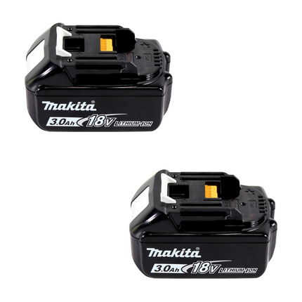 Aspirador de mochila a batería Makita DVC 261 FX15 36V (2x 18V) 2L sin escobillas + 2x batería 3.0Ah - sin cargador