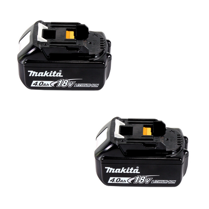 Aspirador de mochila a batería Makita DVC 261 MX15 36V (2x 18V) 2L sin escobillas + 2x batería 4.0Ah - sin cargador