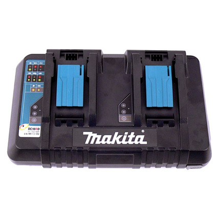 Makita DVC 261 PTX15 aspirador de mochila a batería 36V (2x 18V) 2L sin escobillas + 2x batería 5.0Ah + cargador