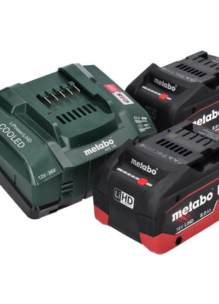 Metabo SSW 18 LTX 300 BL Atornillador de impacto a batería 18 V 300 Nm 1/2" sin escobillas + 2x batería 8,0 Ah + cargador + metaBOX