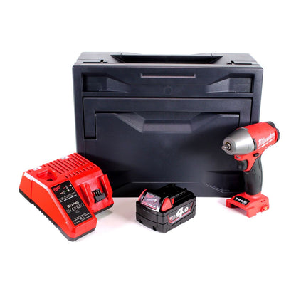 Clé à chocs sans fil Milwaukee M18 FIWF 38-401M 18V 284 Nm 3/8" brushless + 1x batterie 4,0Ah + chargeur + M-Box