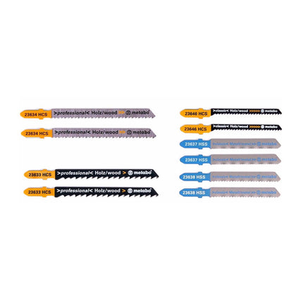 Sierra de calar Milwaukee M18 BJS-501M 18V + 1x batería 5.0Ah + cargador + 11x hojas de sierra de calar + M-Box