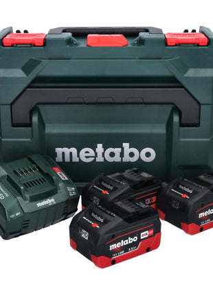 Metabo Basis Set LIHD + 3x Akku 5,5 Ah + Ladegerät + metaBOX ( 685069000 ) - Toolbrothers