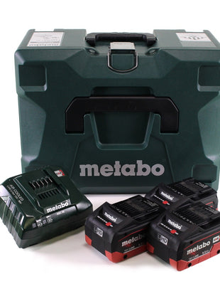 Set básico Metabo LIHD + 3x batería 5,5 Ah + cargador + Metaloc (685169520)