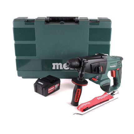 Martillo combinado a batería Metabo KHA 18 LTX 18V + 1x batería 5,2Ah + estuche - sin cargador