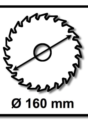 2x Festool Universal Kreissägeblatt W28 160 x 2,2 x 20 mm 160 mm 28 Zähne ( 496302 ) TS TSC ATF AP - Toolbrothers