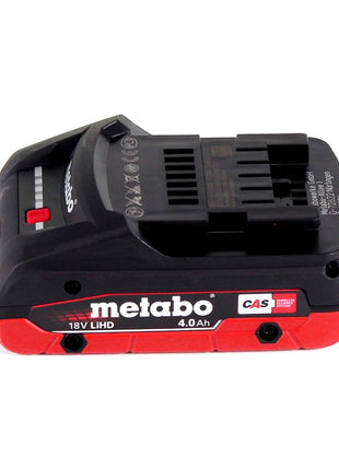 Martillo combinado a batería Metabo KHA 18 LTX 18V + 1x batería 4.0Ah + maletín - sin cargador