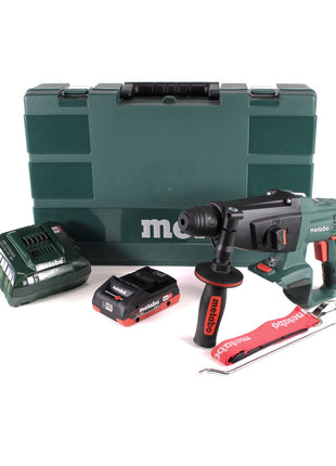 Martillo combinado a batería Metabo KHA 18 LTX 18V + 1x batería 4.0Ah + cargador + estuche