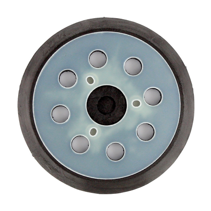 Lijadora excéntrica a batería Makita DBO 180 Z 18 V 125 mm + plato lijador + 10x papel de lija K80