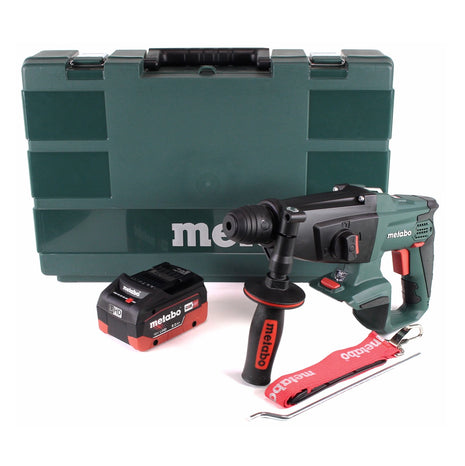 Marteau combiné à batterie Metabo KHA 18 LTX 18V + 1x batterie 8,0Ah + coffret - sans chargeur