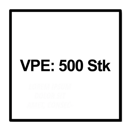 Tacos para placas de yeso Fischer DUOBLADE 44mm 500 piezas (10x 545675)