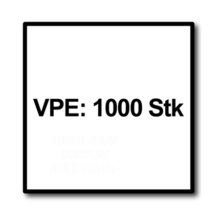 Tacos para placas de yeso Fischer DUOBLADE 44mm 1000 piezas (20x 545675)