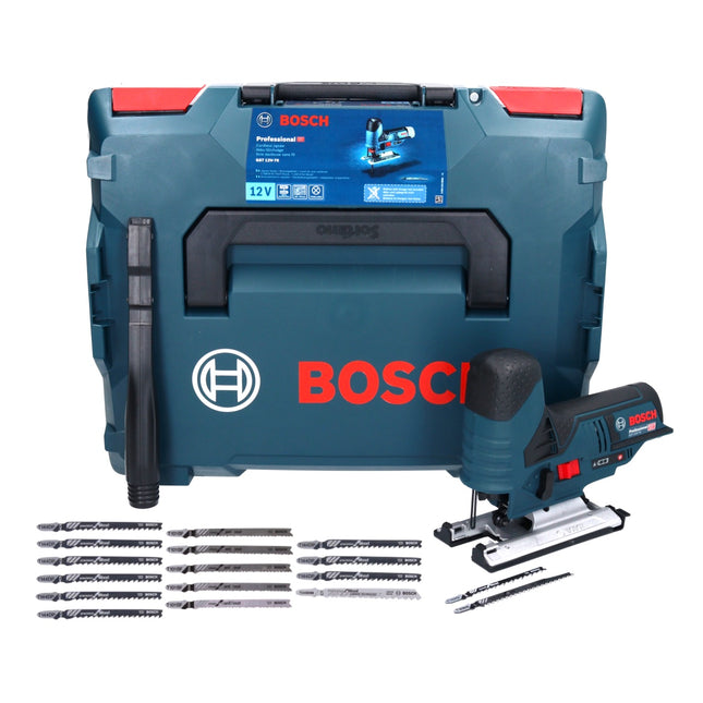 Bosch GST 12V-70 Professional Sierra de calar a batería 12V en L-Boxx ( 06015A1002 ) - Sin batería, sin cargador incluidos