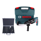 Taladro percutor Bosch GBH 2-26 F 830W 2.7J SDS-plus + 17 piezas. Juego de cinceles + estuche