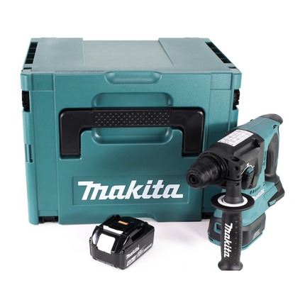Makita DHR 242 M1J Marteau perforateur sans fil 18V 2,0J SDS-plus Brushless + 1x batterie 4,0Ah + Makpac - sans chargeur