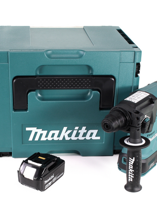 Makita DHR242G1J Marteau perforateur sans fil 2,0J SDS-plus 18V Brushless  + 1x Batterie 6,0Ah + Coffret Makpac - sans chargeur