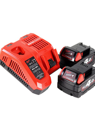 Clé à chocs sans fil Milwaukee M18 ONEFHIWF34 402X 3/4" 18V 1627Nm + 2x batterie 4,0Ah + chargeur + boîtier HD