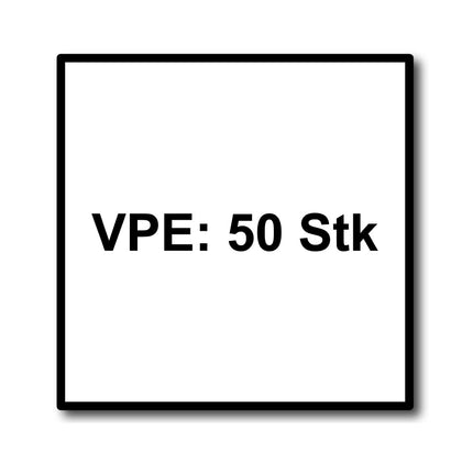 Fischer Tornillo para hormigón ULTRACUT FBS II 8x80mm 30/15 50 piezas cabeza hexagonal SW13 arandela TX40 galvanizado (536853) + broca de acero para hormigón SDS-Plus 10x215 (B-58213)