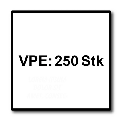 Taco de cavidad Fischer DUOTEC 10 50mm 250 piezas (5x 537258)