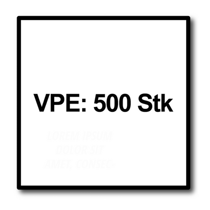 Taco de cavidad Fischer DUOTEC 10 50mm 500 piezas (10x 537258)