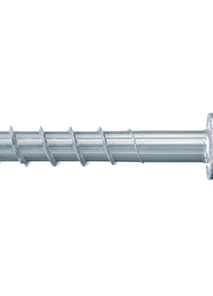 Fischer ULTRACUT FBS II Betonschraube 8x80mm 30/15 100 Stk. Sechskantkopf SW13 U-Scheibe TX40 galvanisch verzinkt ( 536853 ) + Stahl Beton Bohrer SDS-Plus 10x215 ( B-58213 )