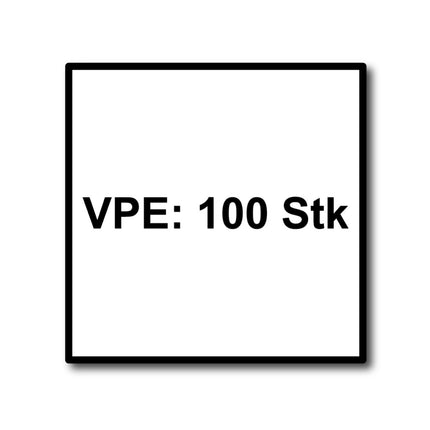 Tornillo hormigón Fischer ULTRACUT FBS II 8x80mm 30/15 100 piezas Cabeza hexagonal SW13 arandela TX40 galvanizado (536853) + Broca hormigón acero SDS-Plus 10x215 (B-58213)