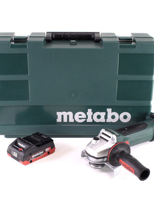 Metabo W 18 LTX 125 Quick Winkelschleifer 18V 125mm + 1x Akku 4,0Ah + Koffer - ohne Ladegerät