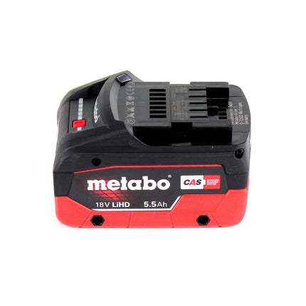 Metabo W 18 LTX 125 Amoladora angular rápida 18V 125mm + 1x batería 5,5Ah + maletín - sin cargador