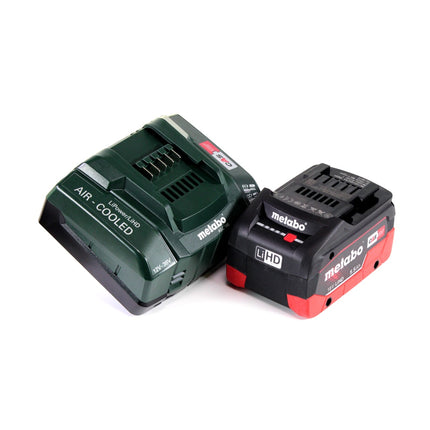 Metabo W 18 LTX 125 Amoladora angular rápida 18V 125mm + 1x batería 5.5Ah + cargador + maletín