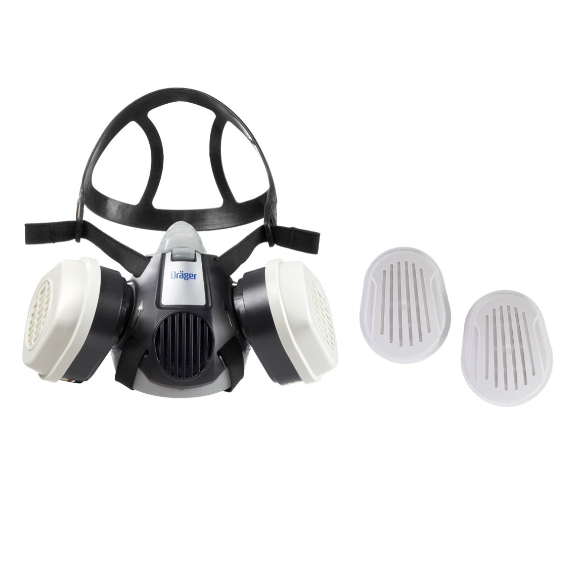 Dräger X-plore 3300 L Máscara de protección respiratoria / Filtro de bayoneta / Tamaño L - Sin filtro incluido