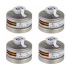 Dräger 4x X-plore Rd40 filtro respiratorio A2B2E2K2 Hg P3 RD (4x 6738797) EN148-1 para máscara completa X-plore 6000