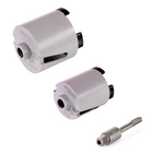 Eje portabrocas Bosch para brocas huecas M16 SDS-plus + Best para broca de vaso universal M16 68mm + 82mm