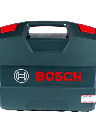 Perceuse à percussion Bosch GBH 2-26 F 830W 2,7J SDS-plus Solo + accessoires pour forets M16 + coffret