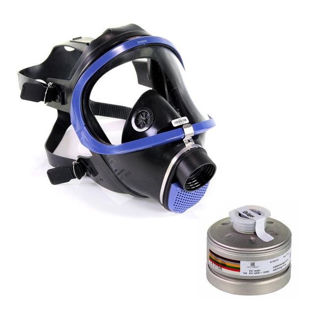 Mascarilla facial Dräger X-plore 6300 (R55800) EN 148-1 / EN 136 Clase 2 +