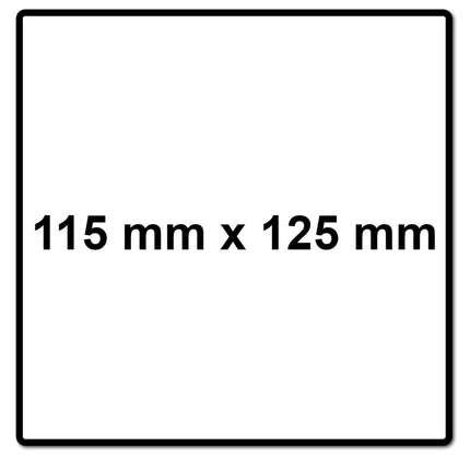 Mirka Goldflex Soft Rouleau de papier abrasif 115x125mm P400 - 200 pièces. ( 2912707041 )