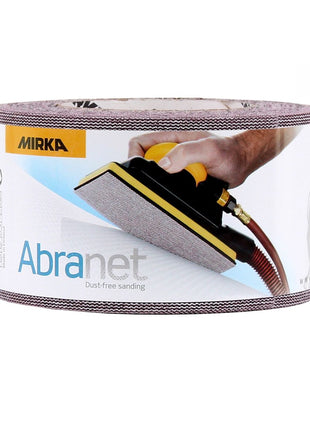 Mirka ABRANET Schleifpapier Rolle 75mm x 10m P120 Schleifrolle Klett ( 545BI001123R )