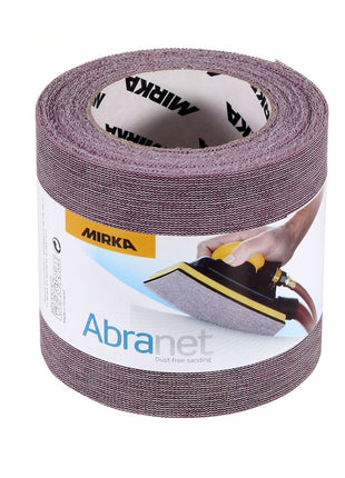 Rollo de papel de lija Mirka ABRANET 115mm x 10m P240 rollo de lija Velcro (545BY001253R)