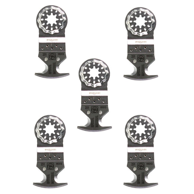 Fein Multimesser 5x Special Materials Starlock Sägeblatt ( 63903251230 ) drei Schneidflächen - Toolbrothers