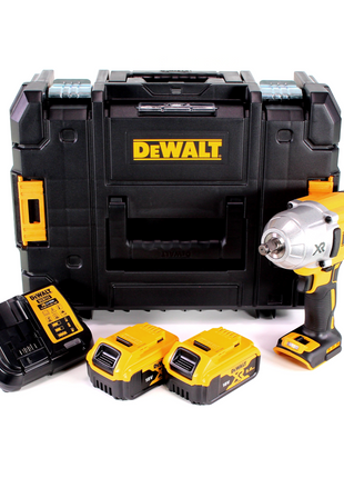 Dewalt DCF 899 HP2 Visseuse à chocs sans fil 1/2" 18V 950Nm Brushless HOG-Ring + 2x Batteries 5,0Ah + Chargeur + Coffret de transport TSTAK