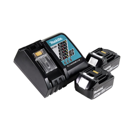 Aspiradora sin cable Makita DCL281 FRFB 18V + 2x batería recargable 3.0Ah + cargador