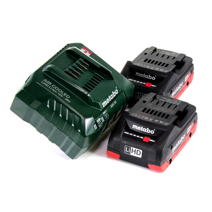 Metabo SSD 18 LTX 200 BL Atornillador de impacto inalámbrico 18V 1/4" 200Nm sin escobillas + 2x batería 4.0Ah + cargador + maletín (602396580)