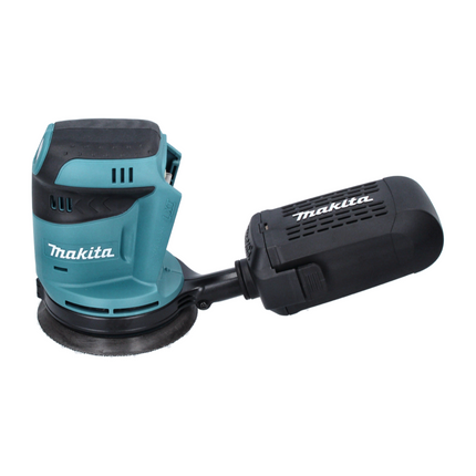 Makita DBO180Z Cordless Random Orbit Sander 125mm 18V + 200x Abrasives Discs - without Battery, without Charger