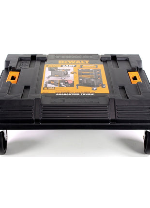 DeWalt DWST1-71229 TSTAK Cart Rollbrett Stapel Wagen + DT 70716 TSTAK CADDY Box + Bit und Steinbohrer FlexTorq Set 75-tlg.