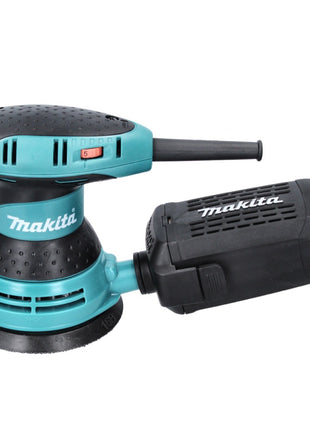 Lijadora excéntrica Makita BO 5031 K 300 W + estuche + lija con velcro (paquete de 200)