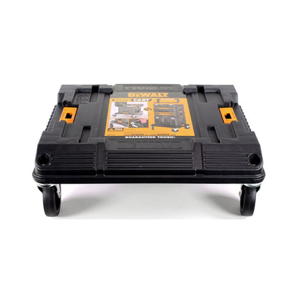 DeWalt DWST1-71229 Carro apilable con tabla rodante TSTAK + DWST 1-70706 TSTAK IV + Caja CADDY + Juego de brocas y taladros para piedra FlexTorq 75 piezas