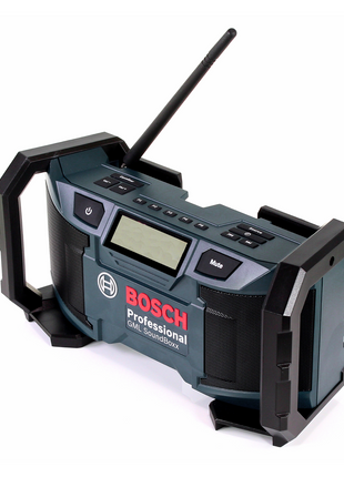 Radio de obra Bosch GML SoundBoxx 14,4-18V + 1x batería 5,0Ah - sin cargador