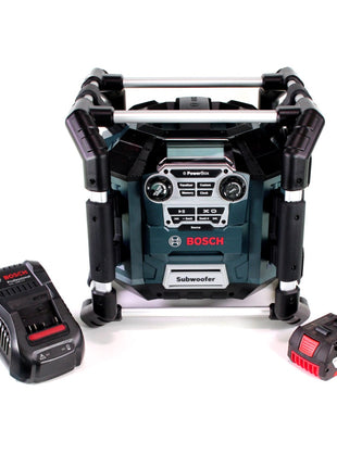 Radio de obra Bosch GML 20 14,4-18V 1x batería 5,0Ah + cargador