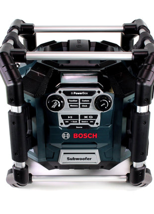 Radio de obra Bosch GML 20 14,4-18V 2x baterías 5,0Ah + cargador