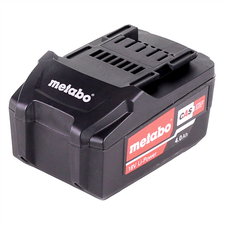 Batería Metabo Li-Power 18 V 4,0 Ah CAS Li-Ion (625591000) con indicador de nivel de carga